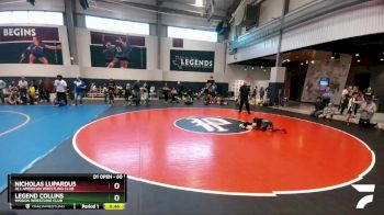 60 lbs Cons. Semi - Legend Collins, Mission Wrestling Club vs Nicholas Lupardus, All American Wrestling Club