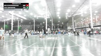108 lbs Rr Rnd 1 - Ben Schoeneberger, Northampton - HS vs Luca Seramone, Anchor Down - HS