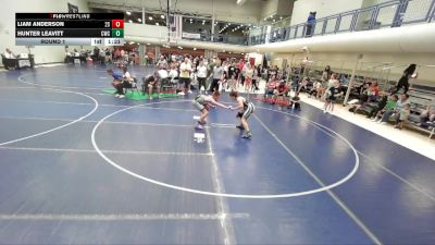 124-125 lbs Round 1 - Liam Anderson, 208 Spartans vs Hunter Leavitt, Champions Wrestling Club