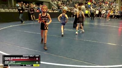 Round 2 - Piper Devilbiss-Sholley, Perry Jr Jay vs Zoey Hutt, Moen Wrestling Academy