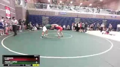 200/235 1st Place Match - Frank Lopez, Unaffiliated vs C Gibson, Weiser