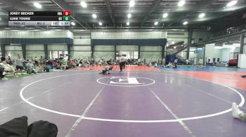 123 lbs Rr Rnd 7 - Jorey Becker, Roundtree Wrestling Academy - BHS vs Luke Young, M2 Training Center - BHS