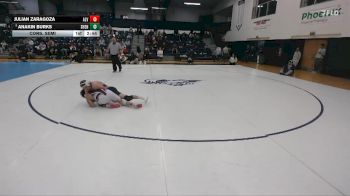 125 lbs Cons. Semi - Anakin Burks, Shenandoah vs Julian Zaragoza, Alvernia