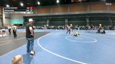 71-75 lbs Round 2 - Kypton Maynez, Fallon Outlaws WC vs Bryan Odle, Greenwave Youth Wrestling Club
