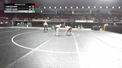 157 lbs 3rd Place - Lincoln Vick, Iowa State vs Matox Allen, Liberty