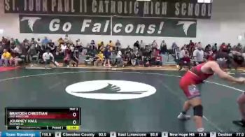 170 lbs Round 3 - Journey Hall, Huntsville vs Brayden Christian, East Limestone