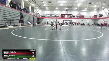 125 lbs Cons. Round 4 - Brian Farley, Quincy vs Luke Acuna, Ashland