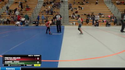 75 lbs 3rd Place Match - Freyda Nelson, Blaine Wrestling vs Gabriel Jasso, Pursuit Wrestling Minnesota