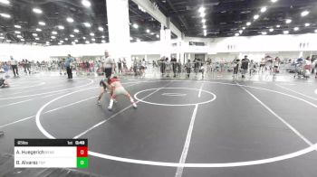 65 lbs Consi Of 8 #1 - Ayden Huegerich, Bear Cave vs Bryan Alvarez, Top Rank