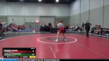 100 lbs Quarterfinals (8 Team) - Tanner Crosby, Washington vs Marcus Tolentino, California Gold