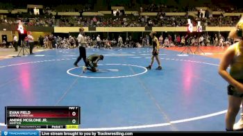 95 lbs Semifinal - Evan Field, Norfolk Christian vs Andre Mcglone JR., Hampton