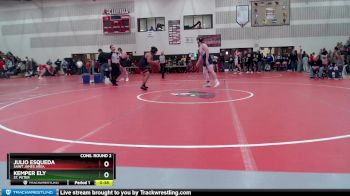 220 lbs Cons. Round 2 - Julio Esqueda, Saint James Area vs Kemper Ely, St. Peter