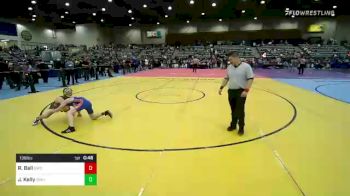 130 lbs Consolation - Ryan Ball, Durham Wrestling Club vs Jax Kelly, Idaho Gold Wrestling