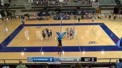 Replay: Old Dominion vs Villanova | Sep 8 @ 2 PM