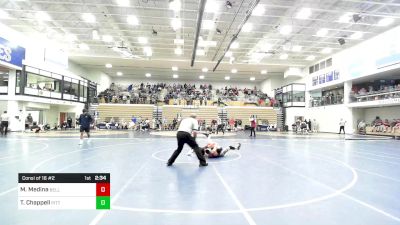 125 lbs Consi Of 16 #2 - Micha Medina, Bellarmine vs Tyler Chappell, Pittsburgh