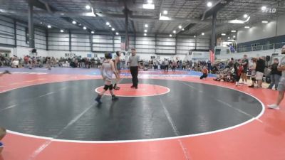 90 lbs Cons. Semi - Gerron Merrill, Centerville Wrestling Club vs Paitynn Lohr, Williamsburg Wrestling Club