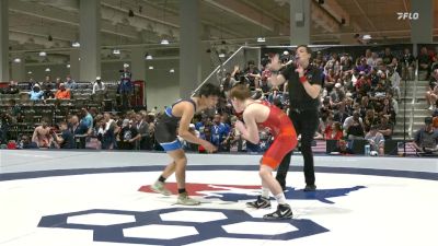 51 (2 of 3) Champ. Round 1 - Jeremy Carver, Contenders Wrestling Academy vs Carter Shin, Palm Wrestling Academy