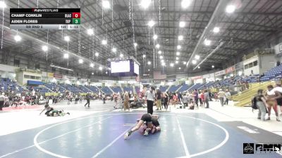 123 lbs Rr Rnd 5 - Champ Conklin, Black Fox Wrestling Academy vs Aiden Flores, Top Notch