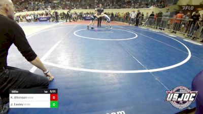 58 lbs Round Of 16 - Karson Atkinson, Husky Wrestling Club vs Jackson Easley, Division Bell Wrestling