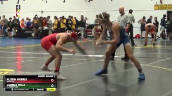 165 Freshman/Soph Champ. Round 2 - George Racz, Alfred State vs Austin Morris, Wabash