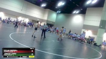 126 lbs Round 3 (16 Team) - Jordan Lopez, Funky Monkey vs Dylan Mikesell, Montana Senior