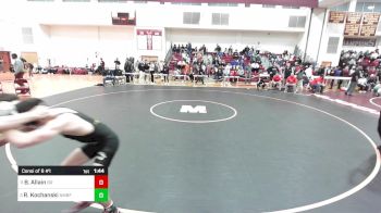 150 lbs Consi Of 8 #1 - Brenton Allain, Bridgewater-Raynham vs Ray Kochanski, Northeast Metro Tech/Bishop Fenwick