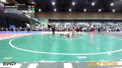 195 lbs Consi Of 8 #2 - Tobias Chappel, Union vs Clayton Biggs, Lassen