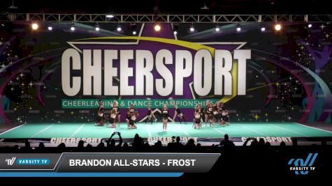 Brandon All-Stars - Frost [2022 L1 Youth - Small - A] 2022 CHEERSPORT National Cheerleading Championship