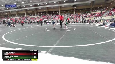 58 lbs Cons. Round 2 - Daxton Story, Hutchinson vs Abel Ward, Derby