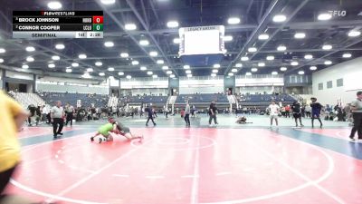 184 lbs Semifinal - Brock Johnson, Huntingdon vs Connor Cooper, Life NCWA