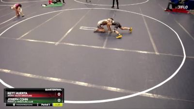 82 lbs Quarterfinal - Rett Huerta, Anoka Youth Wrestling vs Joseph Cohn, Pinnacle Wrestling Club