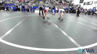 83/90 lbs Quarterfinal - Konner Jones, Lions Wrestling Academy vs Rory Horner, Standfast