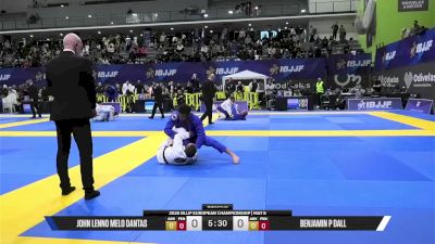 Benjamin P Dall vs John Lenno Melo Dantas 2026 European Jiu-Jitsu IBJJF Championship