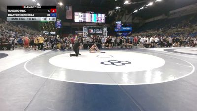 165 lbs Cons. Sub-rd Of 32 - Howard Hill, Florida vs Trapper Gendreau, North Dakota