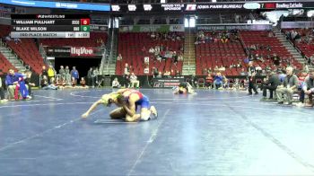 2A-165 lbs 3rd Place Match - William Fullhart, Decorah vs Blake Wilson, Burlington Notre Dame