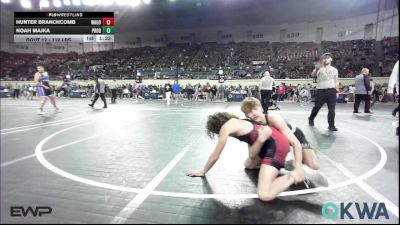 112 lbs Round Of 16 - Hunter Branchcomb, Wagoner Takedown Club vs Noah Majka, Prodigy Elite Wrestling