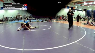 175 lbs Quarterfinal - John Smith, VA ELITE / vs Kyler Swensen, Caliber Wrestling Academy