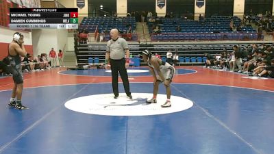 132 lbs Round 1 (16 Team) - Damien Cummings, West Laurens vs Michael Young, Jenkins