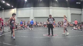 96 lbs Round 4 (8 Team) - Caden Morrison, Backyard Brawlers Gold vs Ross Branch, Backyard Brawlers Red