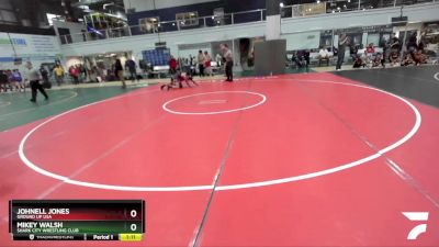 153 lbs Round 4 - Mikey Walsh, Shark City Wrestling Club vs Johnell Jones, Ground Up USA