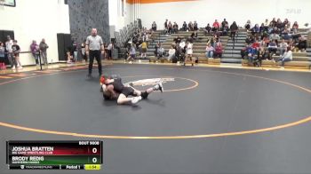 J-9 lbs Quarterfinal - Brody Redig, Hammerin Hawks vs Joshua Bratten, Big Game Wrestling Club