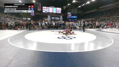 132 lbs Champ. Rd Of 128 - LaShawn Haley, Pennsylvania vs Grant Taylor, Kansas