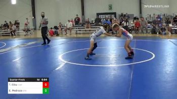 70 lbs Quarterfinal - Tytan Ellis, Unattached vs Elias Pedroza, Utb