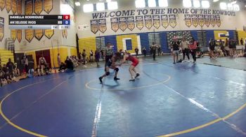 100 lbs Round 4 (6 Team) - Danella Rodriguez, Florida Phoenix Wrestling Club vs An`Jelisse Rios, Black Hive