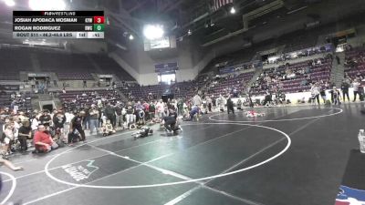 46.2-46.6 lbs Champ. Round 1 - Josiah Apodaca Mosman, Knights Youth Wrestling vs Rogan Rodriguez, Duran Wrestling Club