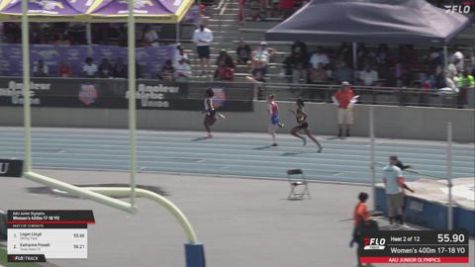 2026 AAU Junior Olympic Games - Youth Girls' 400m, Semi-Finals 3 - Age 17-18