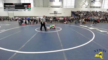 112 lbs Quarterfinal - Paige Mabee, Apex Wrestling NYC (Hudson Valley) vs Levi Youngs, Celtic Wrestling Club