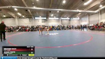 138 lbs Quarterfinal - Brayden Bach, Holy Family vs Boden White, Pueblo County