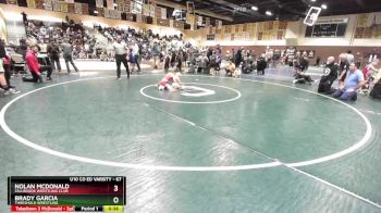 67 lbs Cons. Round 3 - Brady Garcia, Threshold Wrestling vs Nolan McDonald, Fallbrook Wrestling Club