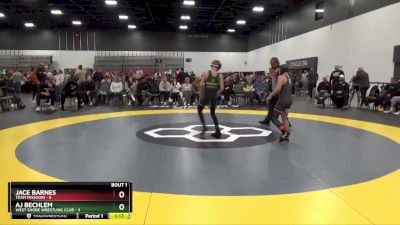 90 lbs Round 1 (8 Team) - Jace Barnes, Team Missouri vs AJ Bechlem, West Shore Wrestling Club